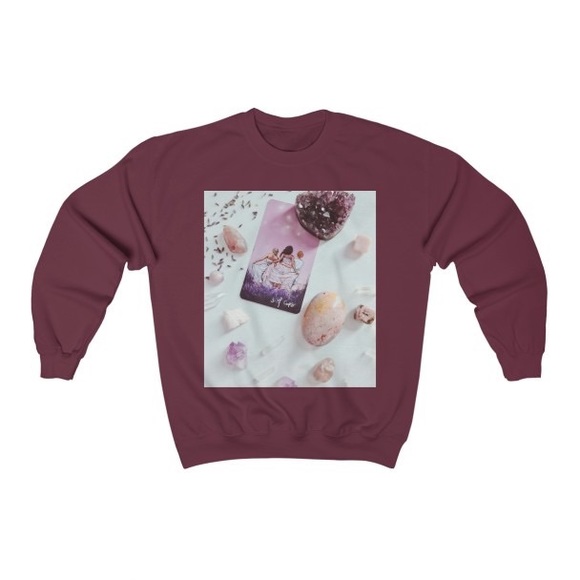 Purple Hooded Sweater - Picture 1 of 2